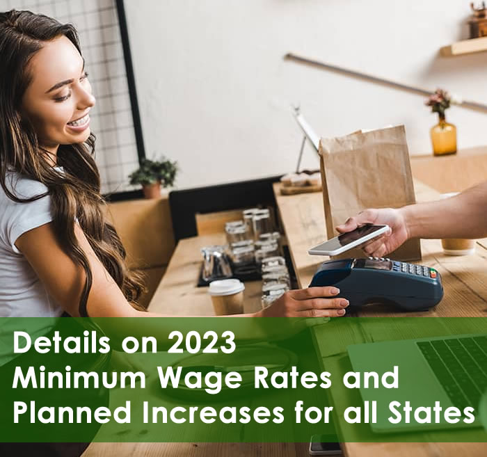 Details on 2023 Minimum Wage Rates and Planned Increases for all States ...